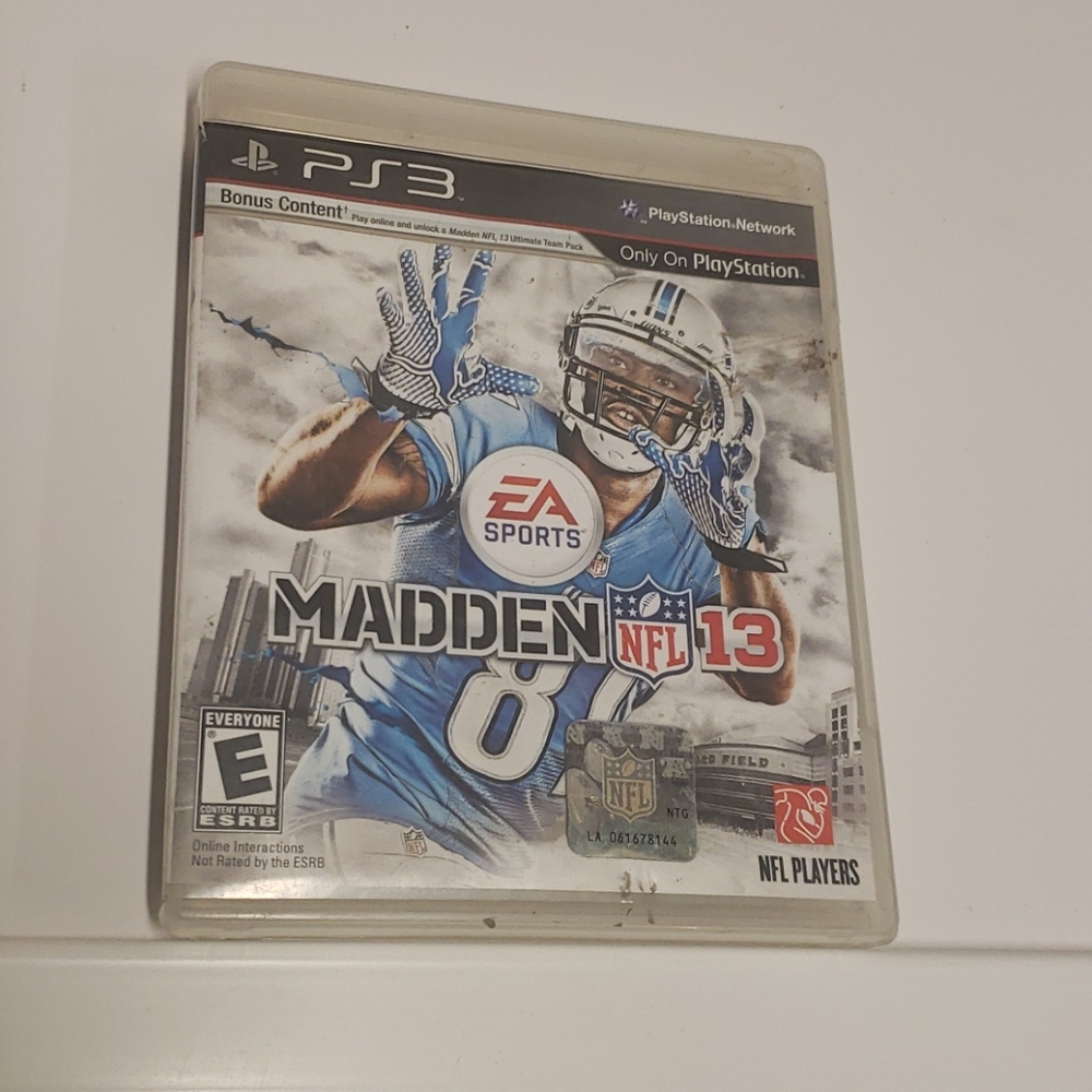 MADDEN 13 PS3